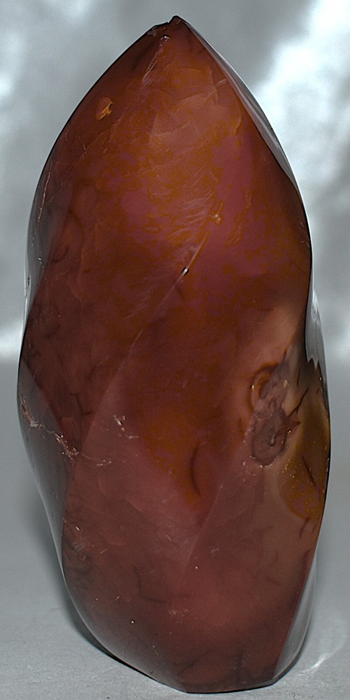 Beautiful Carnelian Flame 4.12"/390 Grams