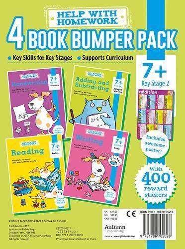 Help with Homework: 4 Book Bumper Pac, None, New, Paperback