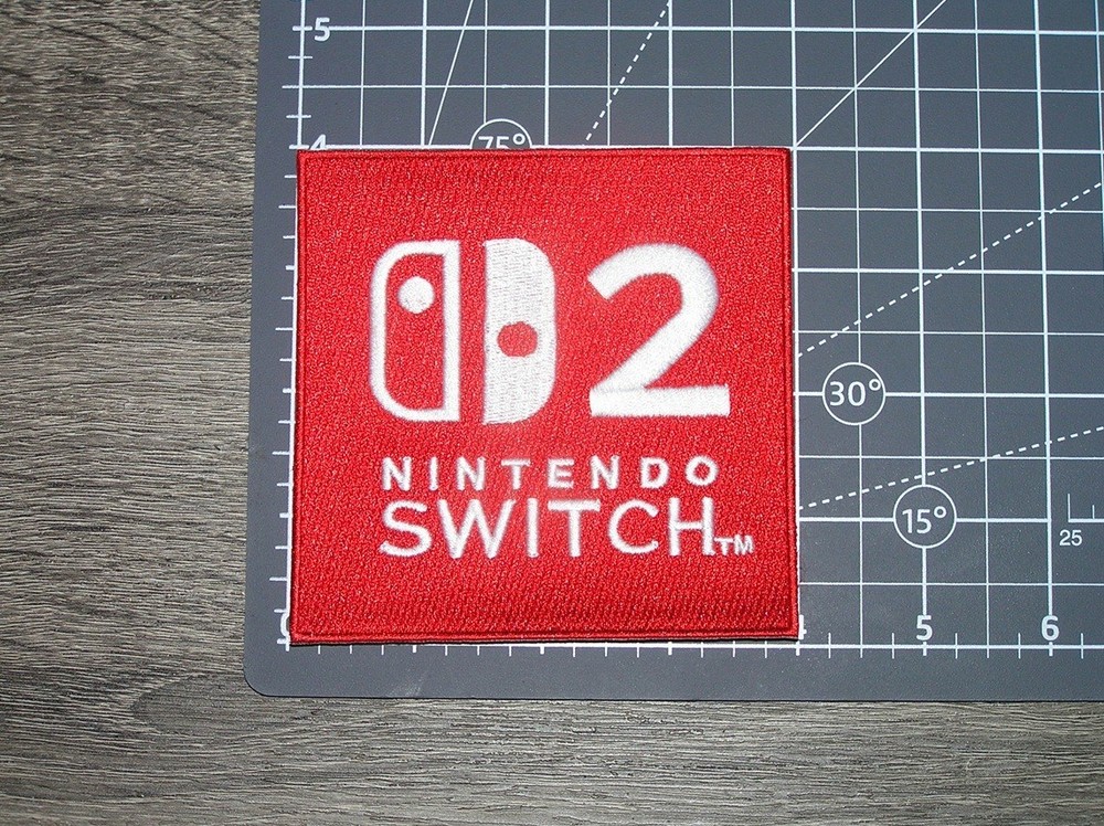 Nintendo Switch 2 Seattle Mariners AD Patch Embroidered Iron On 4" x 4"