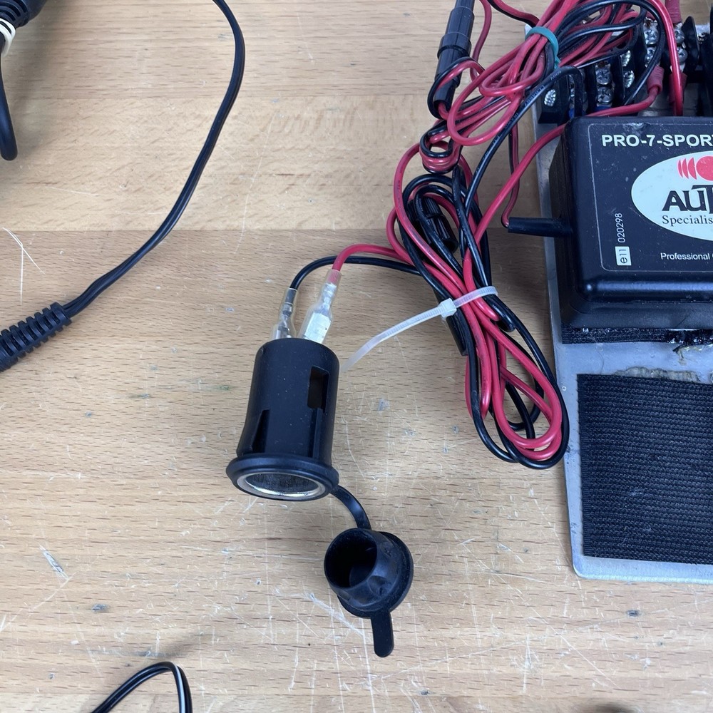 AUTOCOM Pro AVi Kit Motorcycle Audio Communication System Lot Untested As-Is