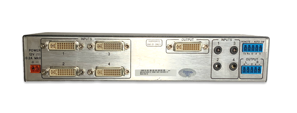 Extron SW4 DVI Plus Series Switcher