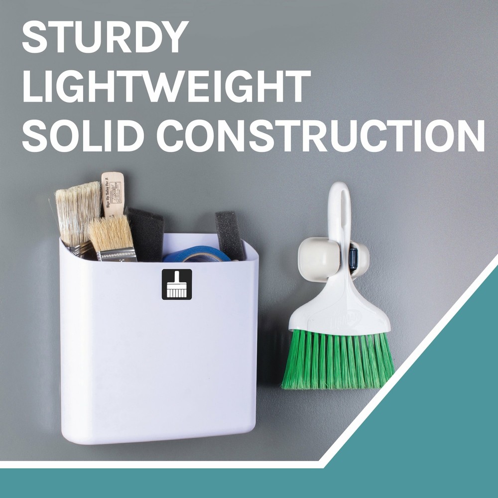 Large Magnetic Lint Bin - White