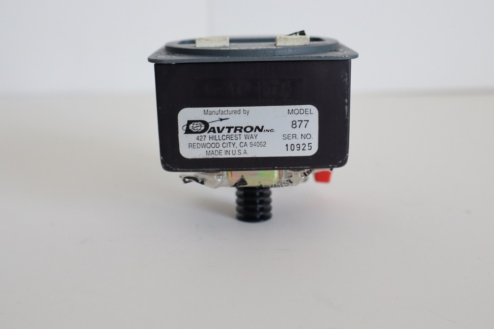 Davtron M877 (M877A-5V) Digital Clock Chronometer Indicator - Removed Working