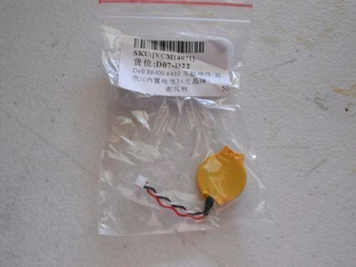 2 X Dell E6400 E6410 E6500 E6510 E4310 CMOS BATTERY BIOS RTC CMOS 3 wire