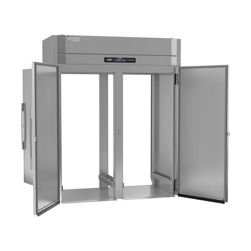 Victory RIS-2D-S1-PT-HC 68" Swing Door Roll-Thru Refrigerator, 2 Section, 78....