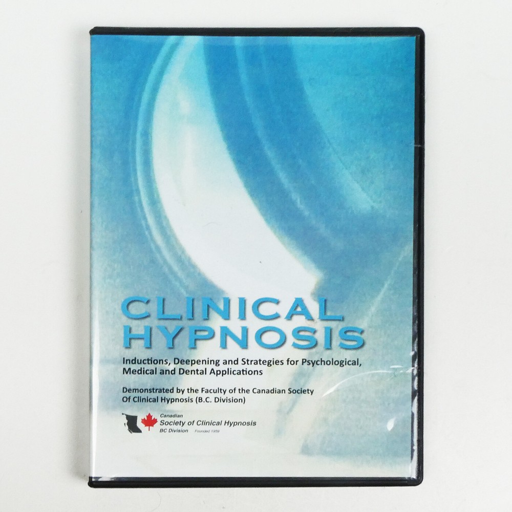 CLINICAL HYPNOSIS DEMONSTRATIONS DVD Hypnotherapy Trance Inductions & Techniques