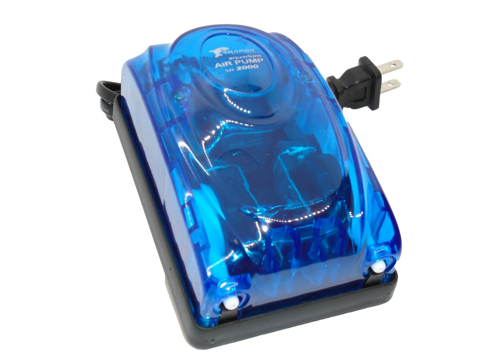 Air pump for Aquarium, 2 Outlets,127 GPH,480 L/H, 5 Watt, Adjustable Airflow