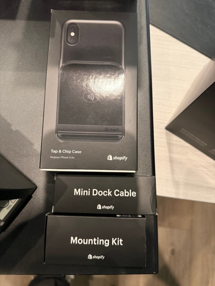 Shopify POS iPad Stand (10.2” Lightning), Socket Scanner, STAR TSP100III Printer