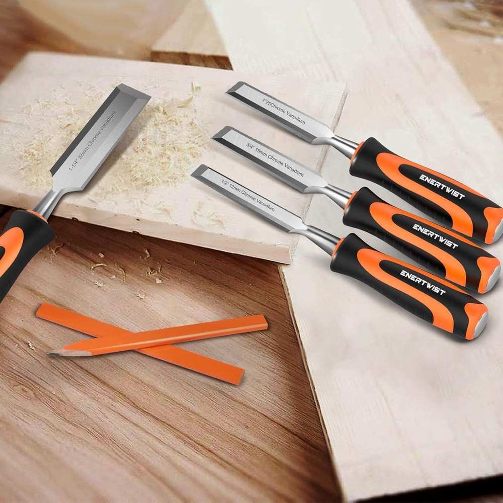 13pcs Wood Chisel Set, Premium Woodworking Chisel Sets
