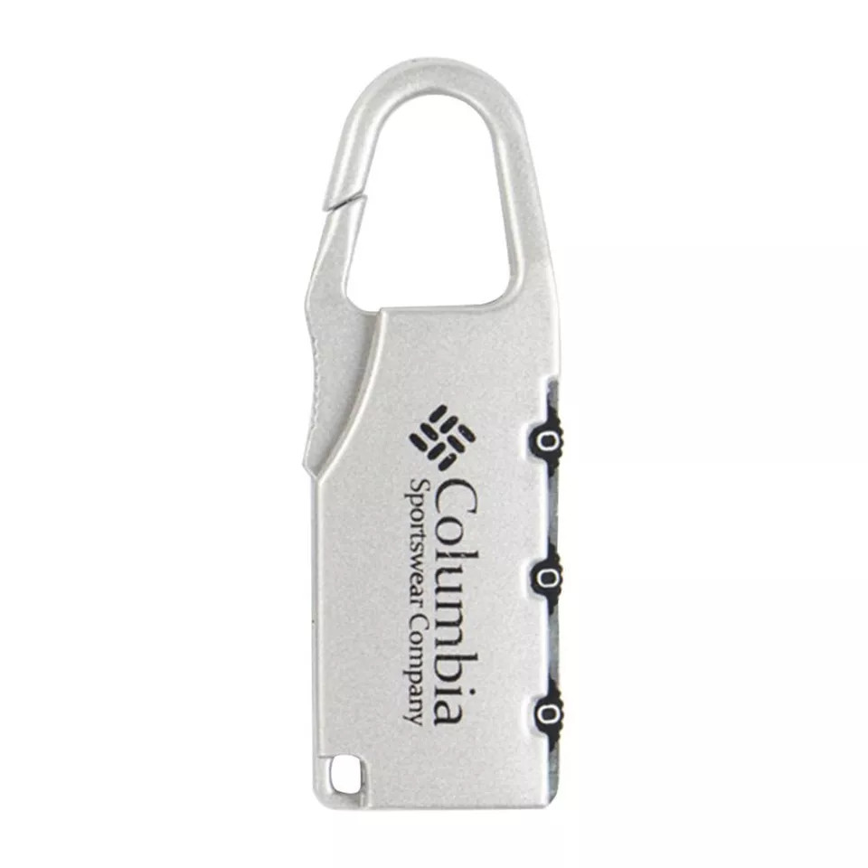 Zipper Bag Lock Password Padlock Luggage Code Lock 3 Digit Combination Lock