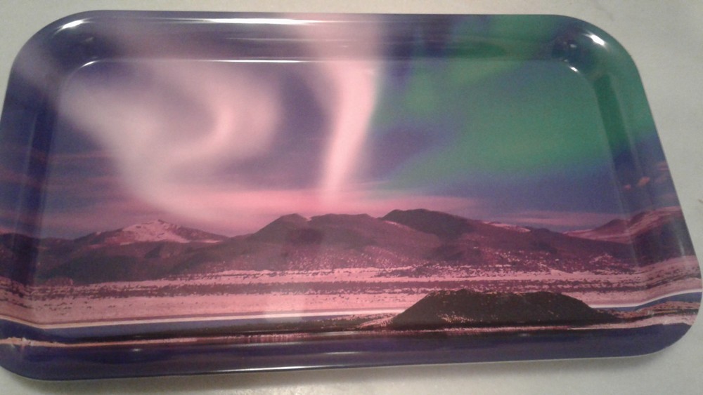 Norway Northern Lights Tray, NEW