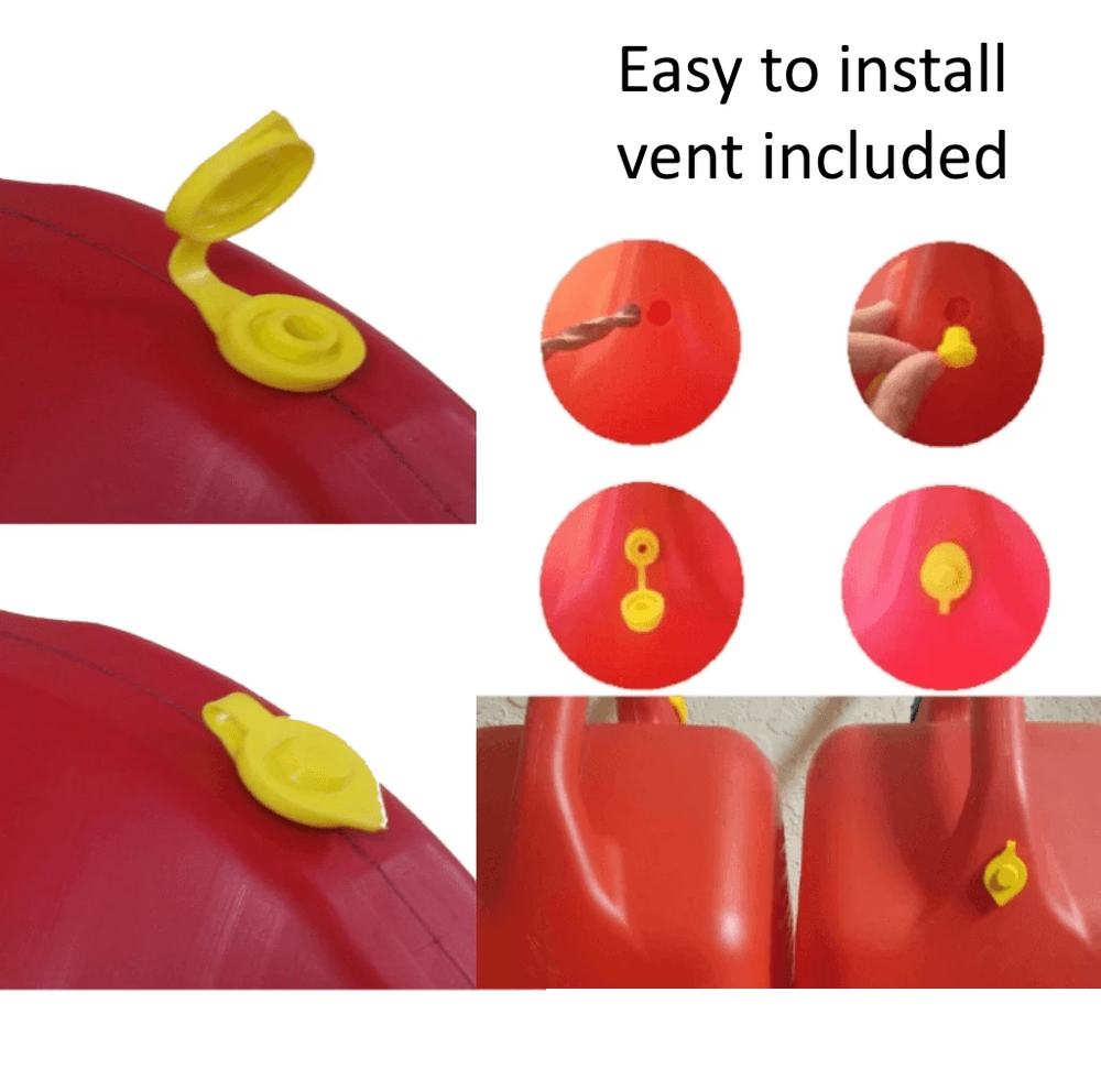 Long Gas Can Spout (Improved Design) Flexible Universal Replacement