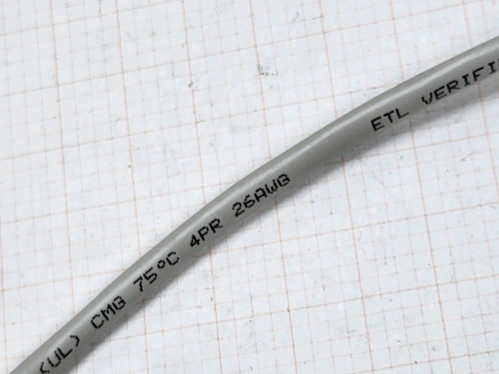 L-com TFC2104 26/4P Cat5E F/UTP Shielded Network Ethernet Patch Cable Gray /50ft