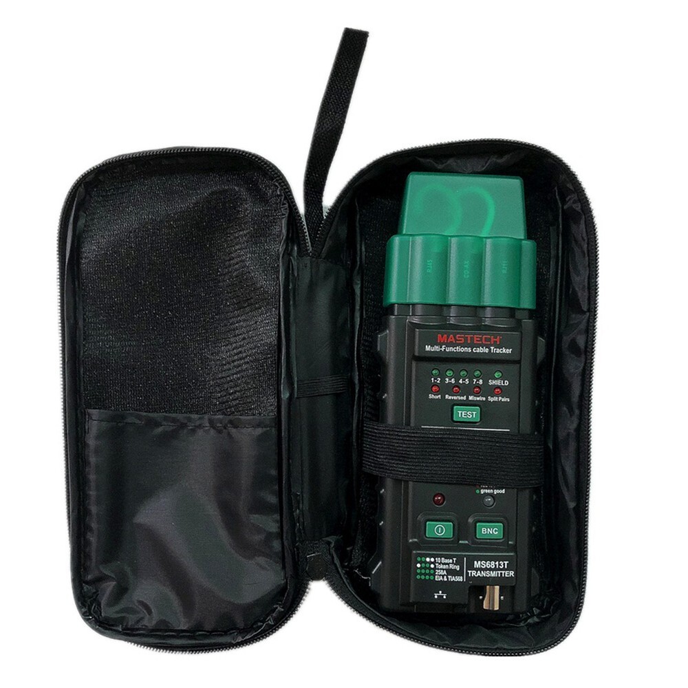 Mastech MS6813 Network Cable Meter Telephone Line Detector Tracker RJ45 101Base