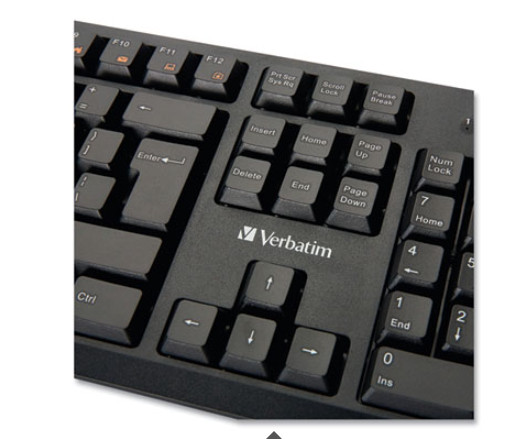 Wired Keyboard, Black