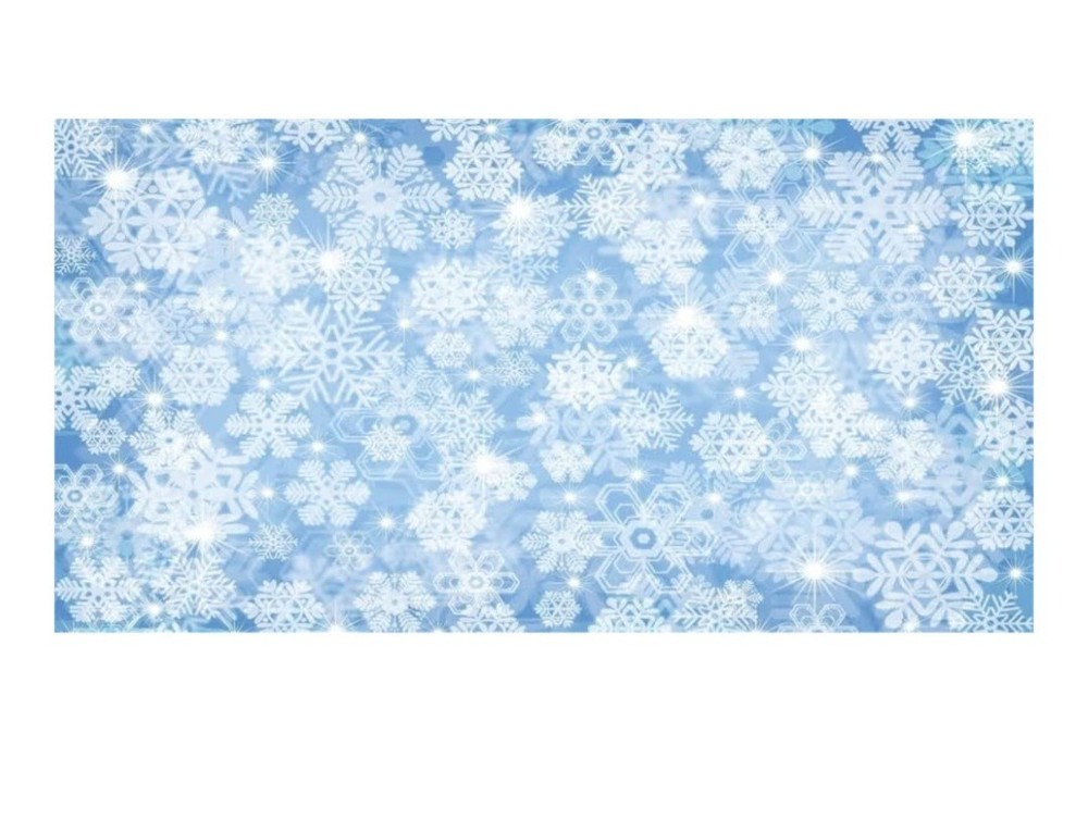 Yeele 20x10ft Winter Snowflake Backdrop for Studio Photography White Snowflake