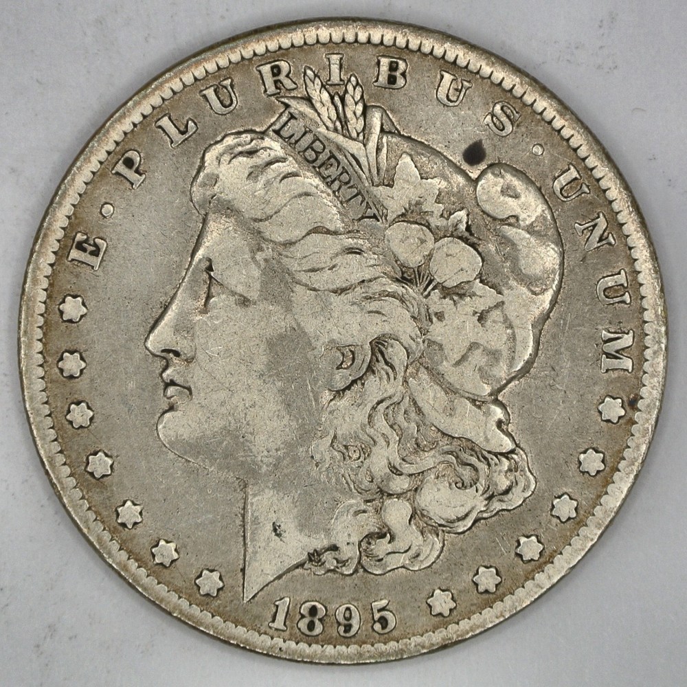 1895-O Morgan Silver Dollar