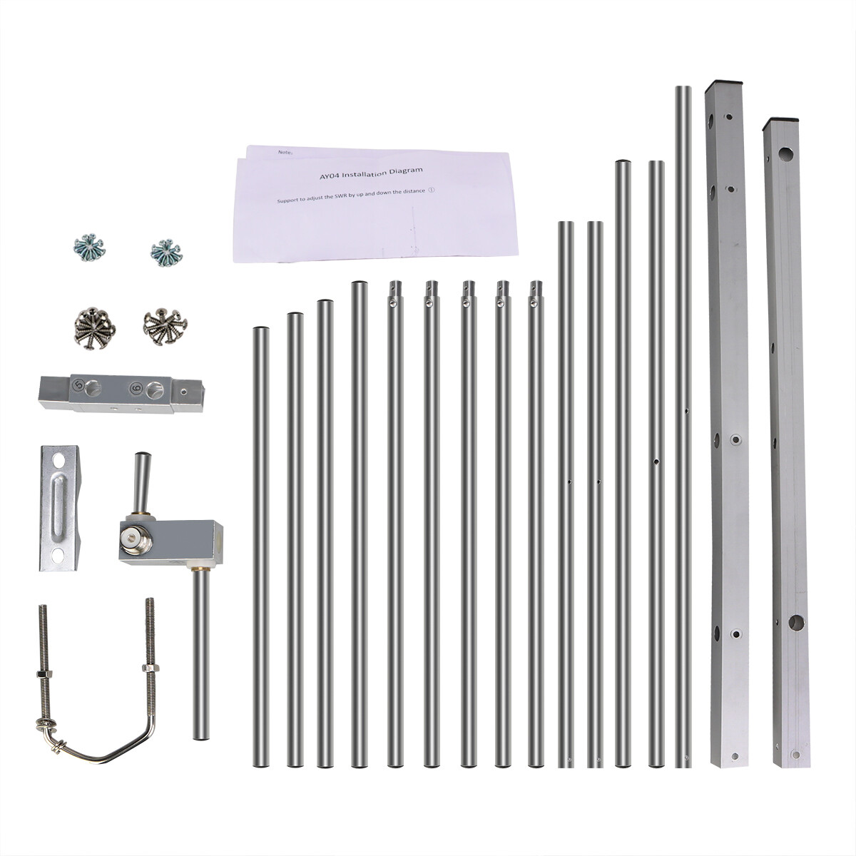 AY04 Yagi Radio Antenna UHF/VHF 8 Elements SL16.K 100W Baofeng Ailunce Kenwood