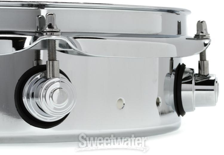 DW Design Series Chrome Piccolo Tom w/bracket - 10"
