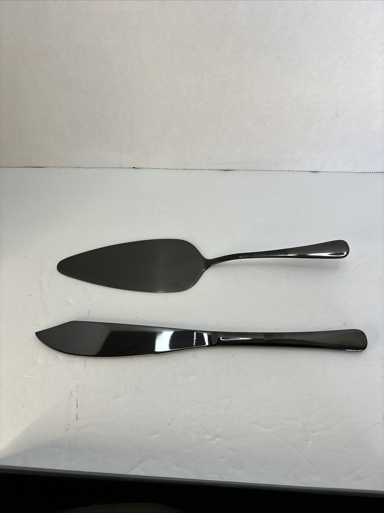Stainless Steel Cake Serving Set - Cake Knife and Server - Cake Serving Set