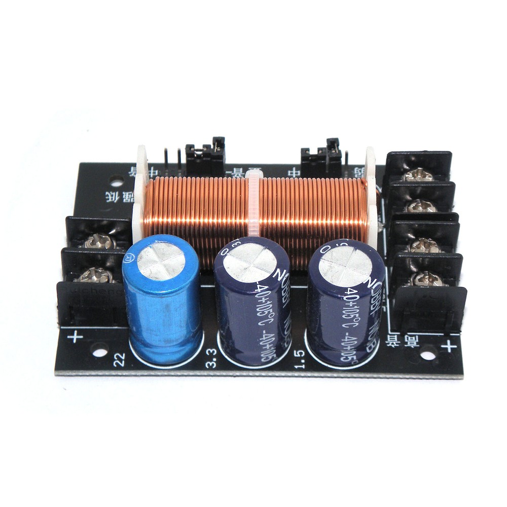 Treble Bass Speaker 2-Way Frequency Divider Stereo DIY Audio Crossover