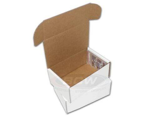 Bundle of 50 BCW Graded Baseball Trading Card Cardboard Storage Boxes box