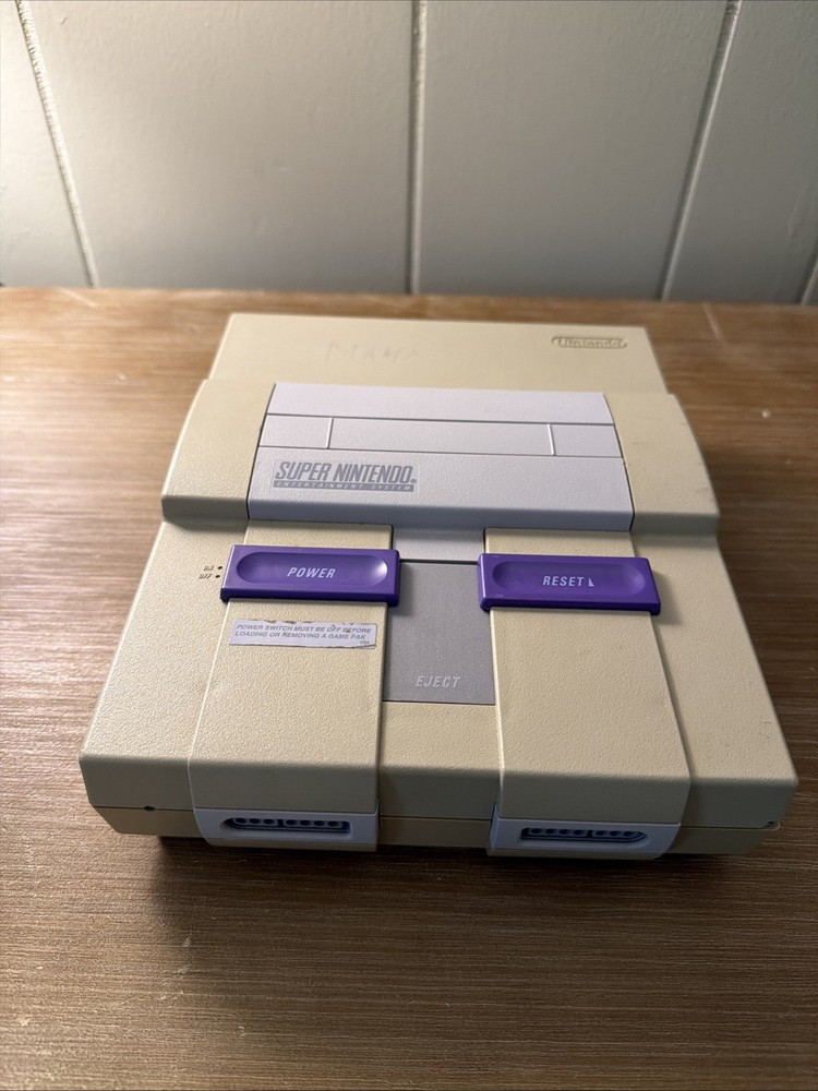 Super Nintendo SNES TESTED WORKS *READ DESCRIPTION*