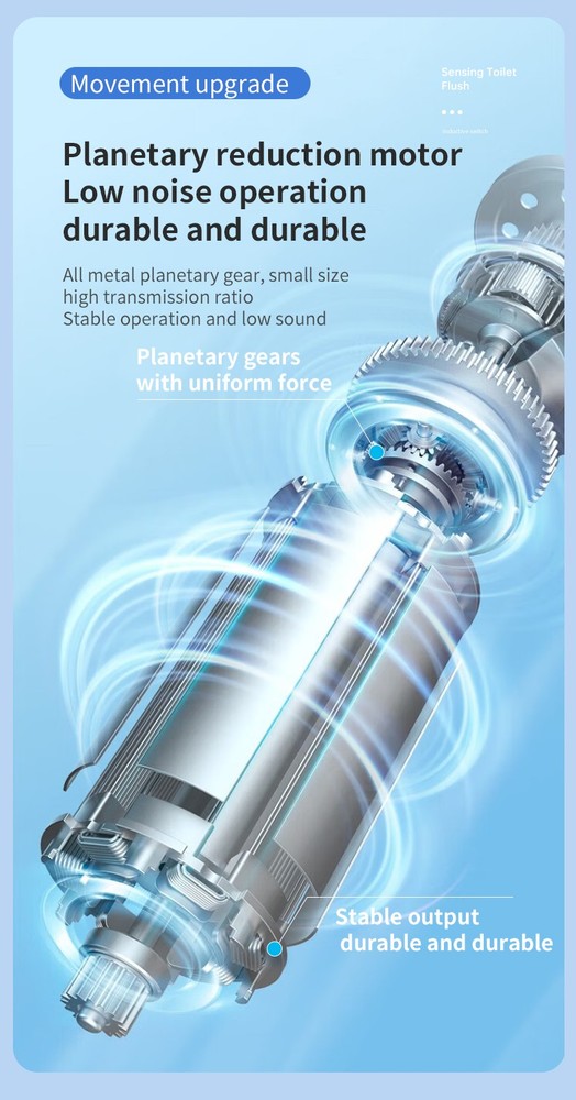 Touchless Intelligent Toilet Flush Sensor Automatic Bathroom Non-Contact Button