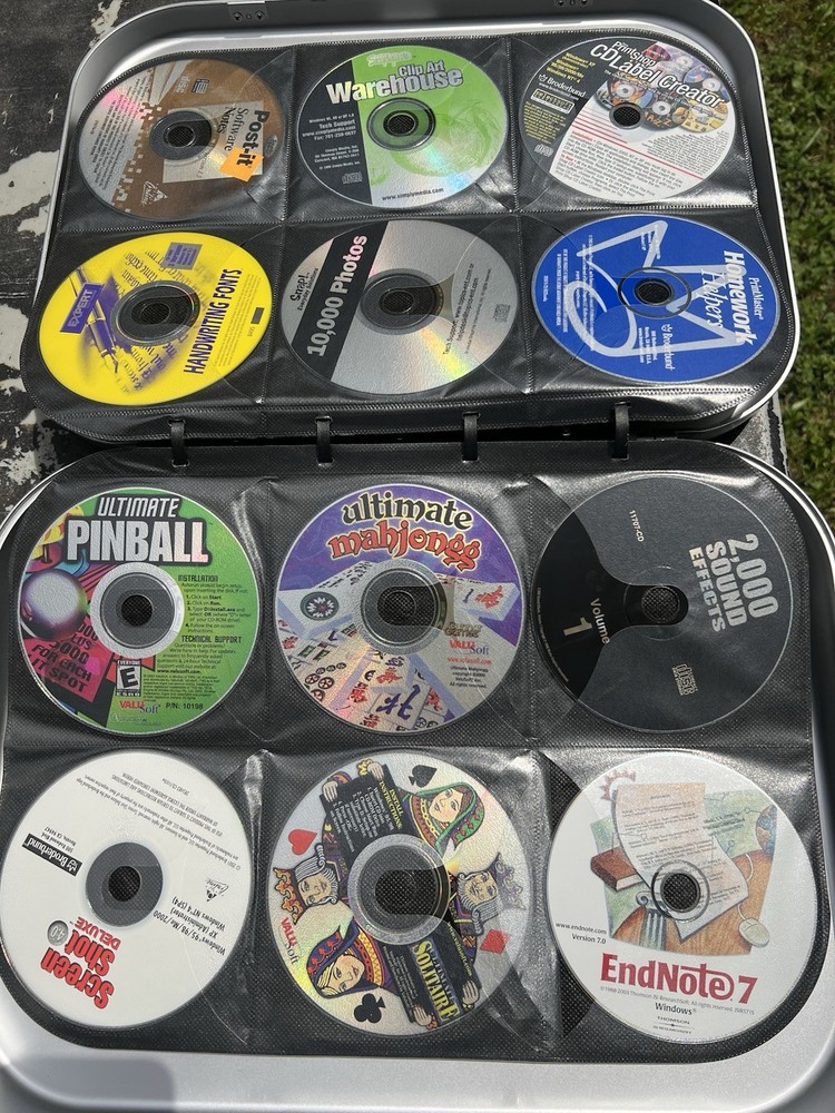 100 Plus CD ROMs Whole Case
