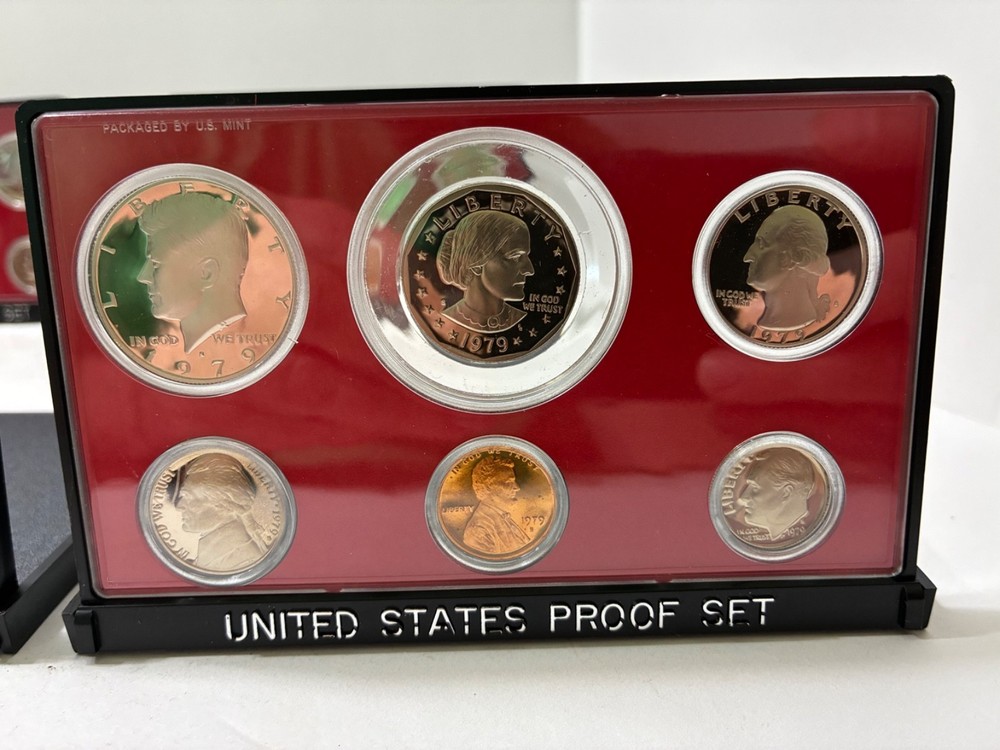1973-1979 US Mint Proof Sets in OGP