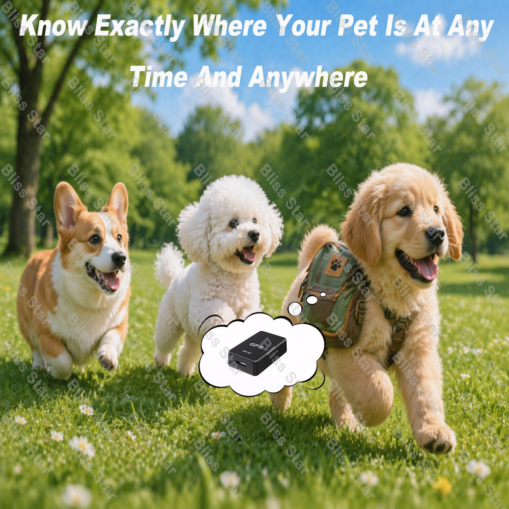 Pet GPS Tracker Mini GPS Location Device Tracking  Pet Child Car Tracker