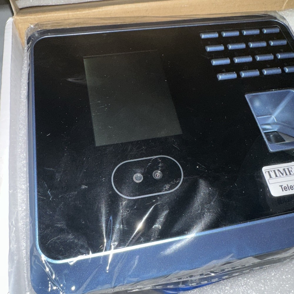 Time Systems Fingerprint Scanner Time Clock New damaged Box