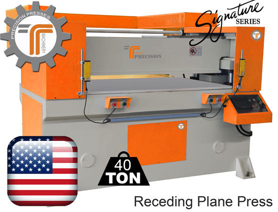 NEW!! CJRTec 40 Receding Plane Press - Automatic Die Cutting Machine