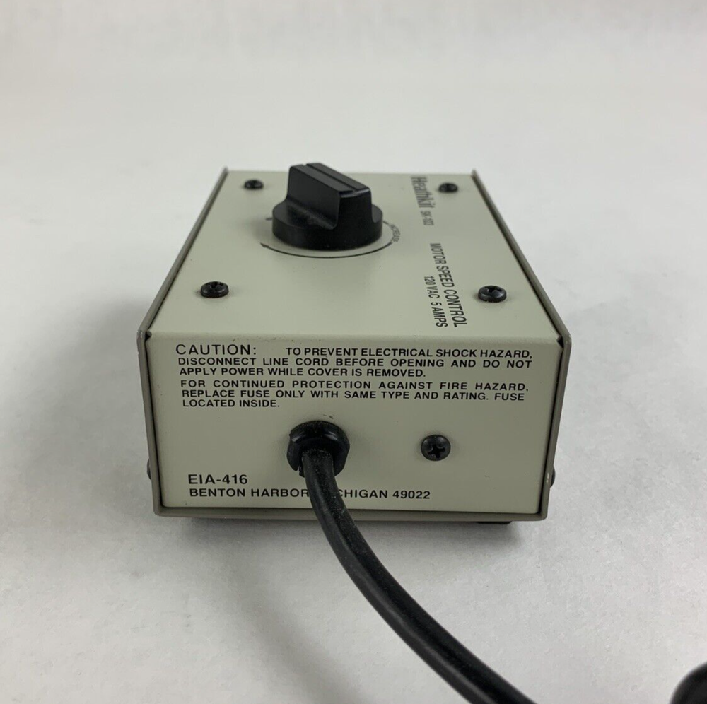 Heathkit Motor Speed Control Model SK 103 Power Tested
