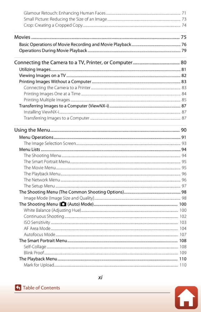 Nikon CoolPix A300 — User Reference Manual — 181 Pages — Printed & Bound in USA