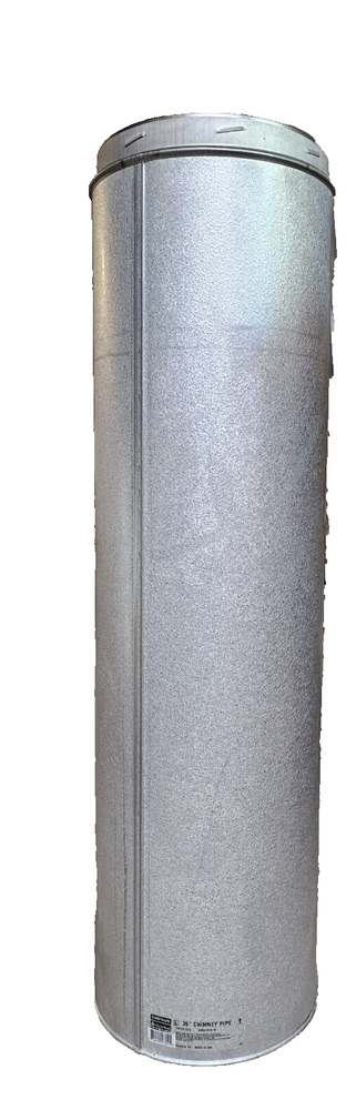 Duratech 9606GA 8" ID 36" long Chimney Pipe Section
