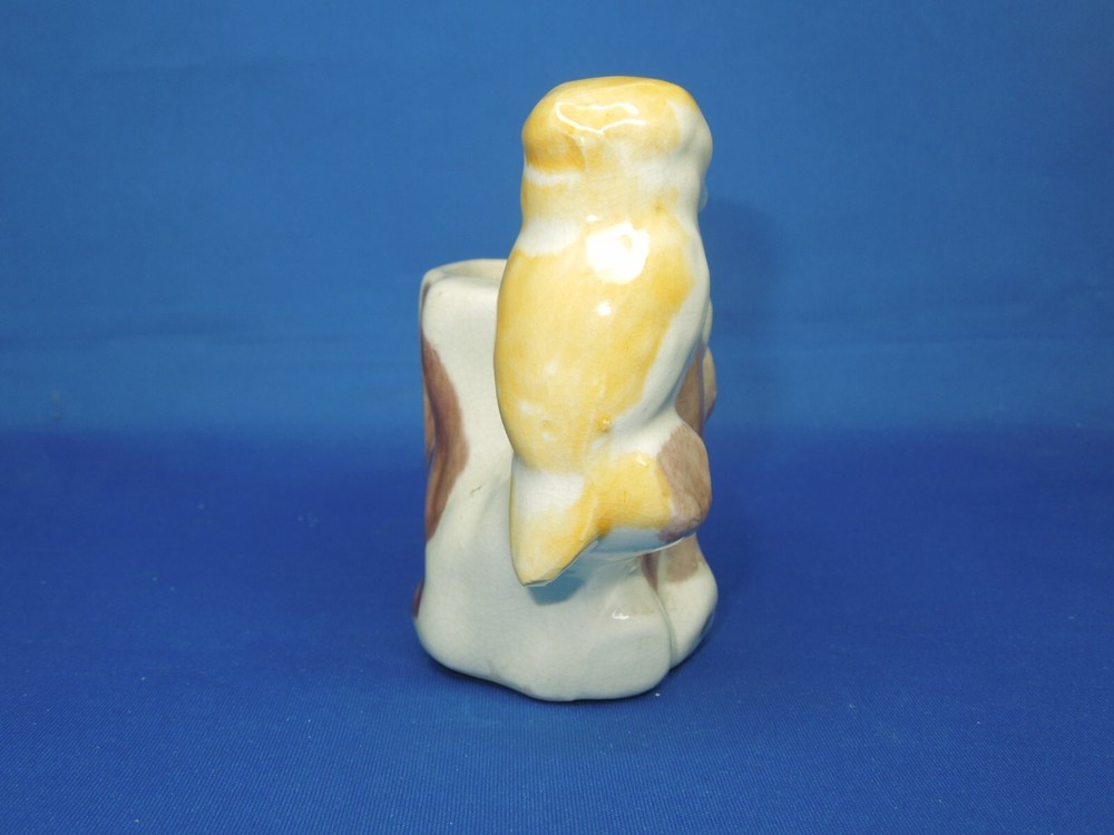 Vintage Ceramic Bird Planter Unmarked