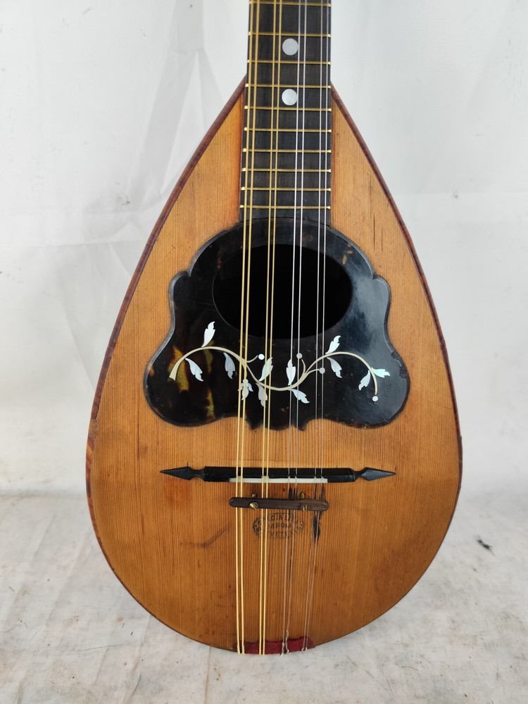 Mandolin 4/4 F. De Mureda 1890 Naples 曼陀林 만돌린マンドリン