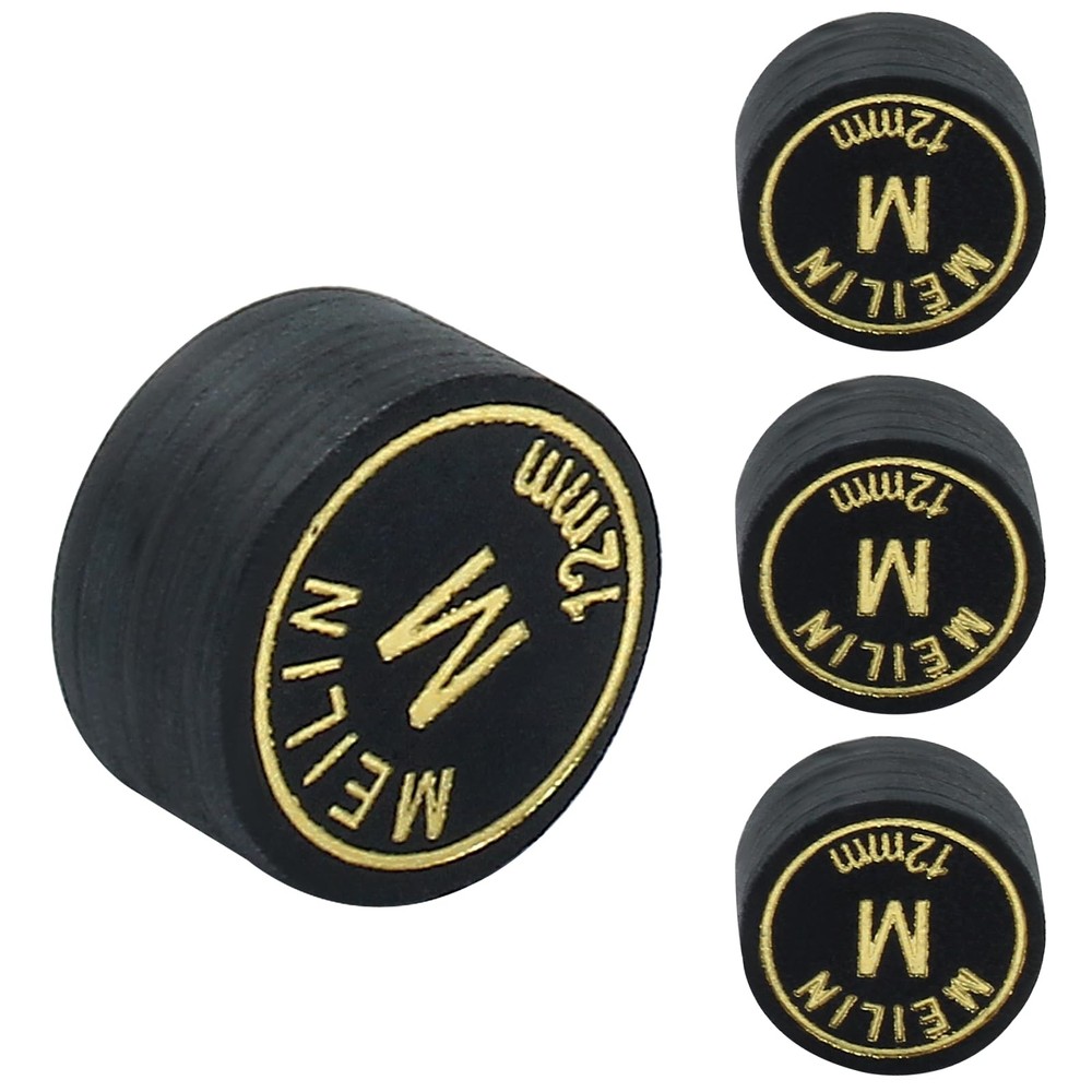 4 PCS 12mm Pool Cue Tips How Billiard Accessories Stick Replacement Snooker