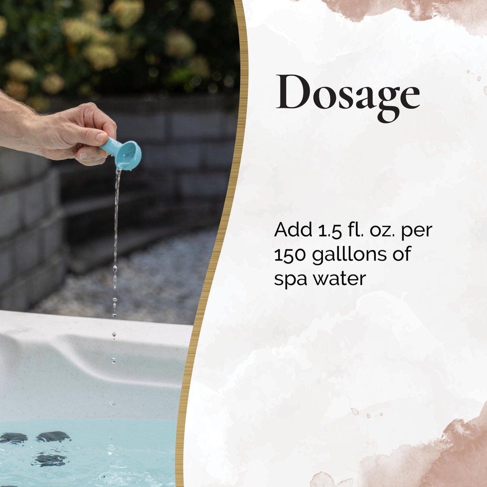 Sirona Spa Care Simply Waterline Control - Step 1 for Clean Spa Shell