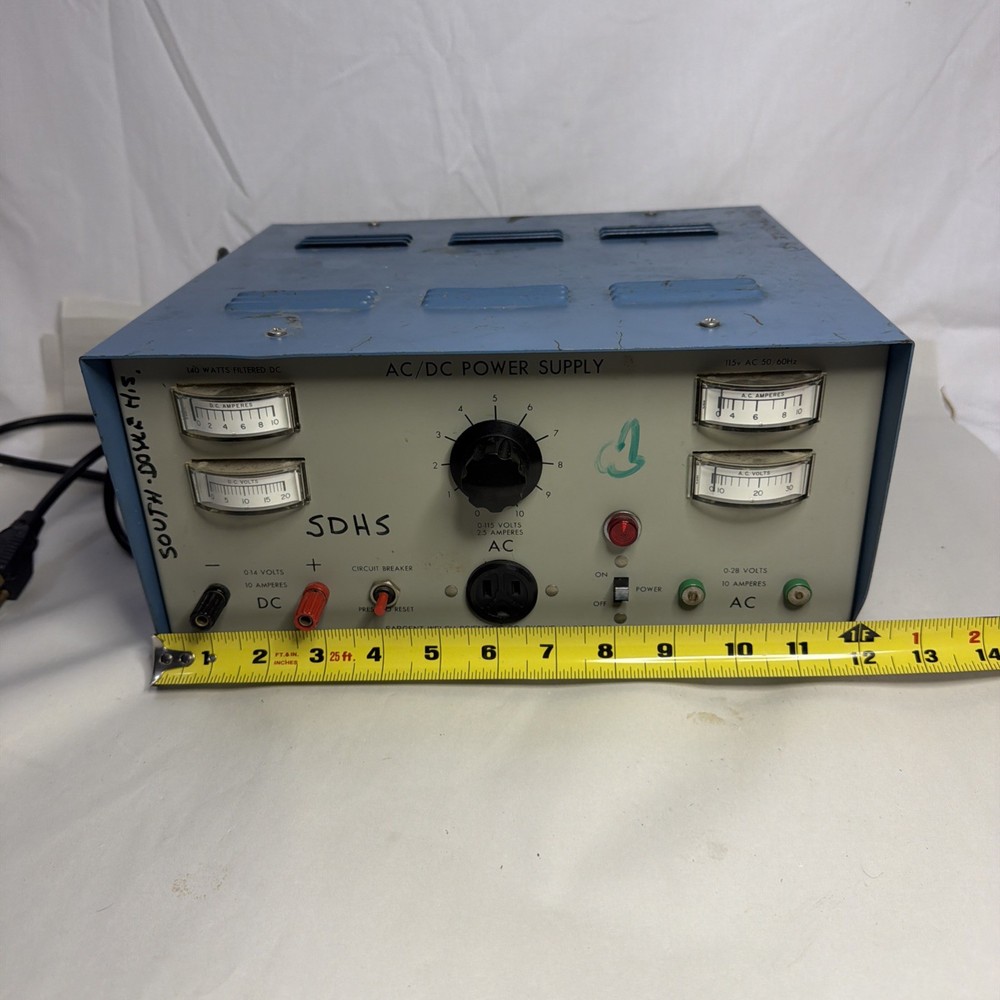 Sargent Welch AC/DC Power Supply S 30972-50