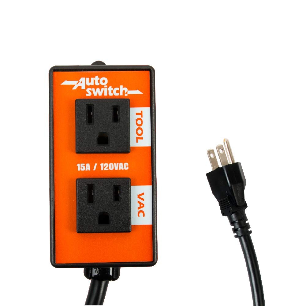 Automatic Vacuum Switch Allows Power Tool to Turn Vacuum/Accessory on and Off...
