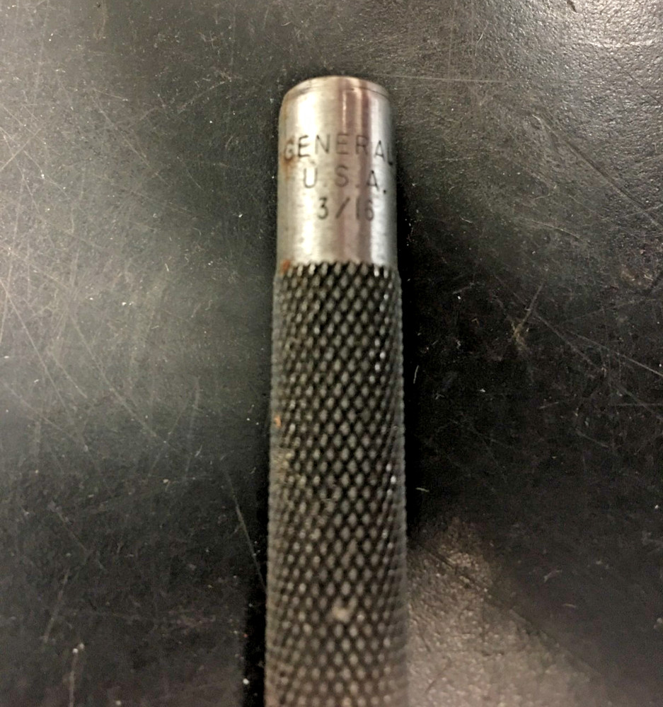GENERAL CENTER PUNCH HARDWARE, 3/16", USA