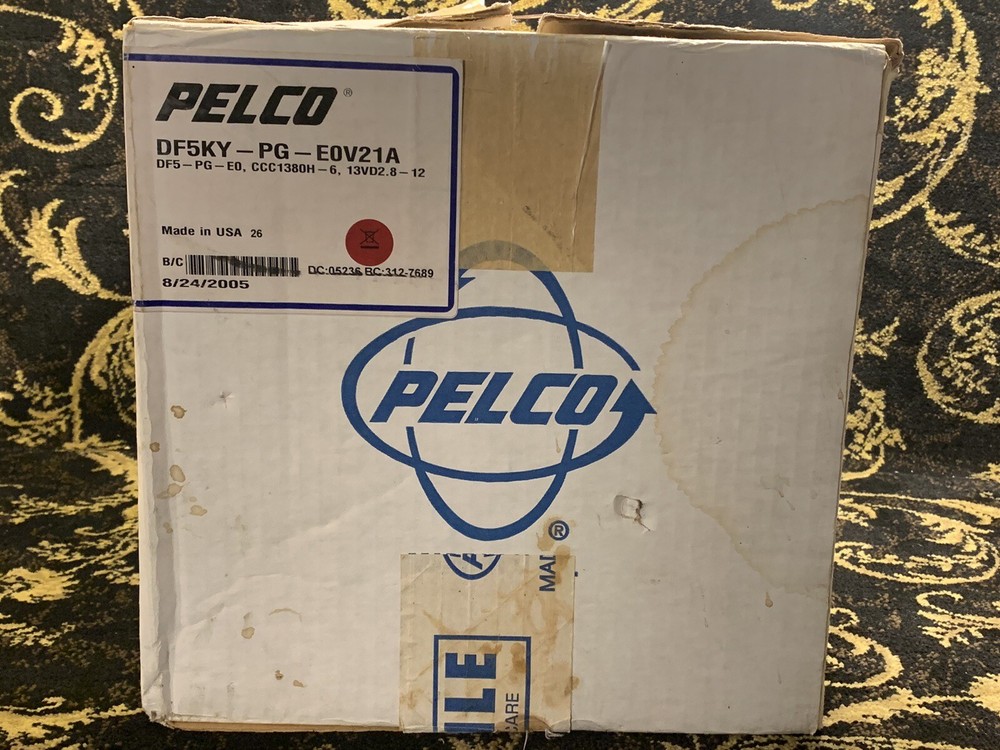 PELCO DF5KY-PG-E0V21A CAMERA DOME 