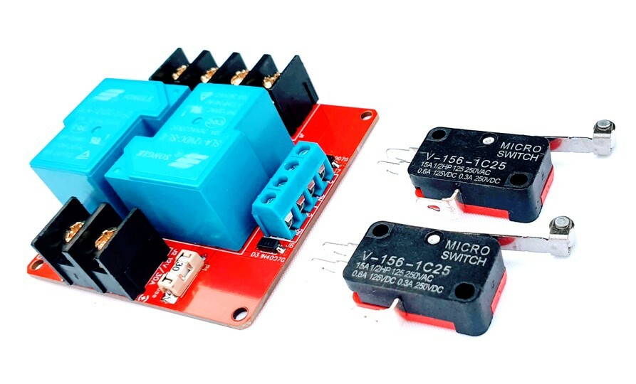12V 24V 30A Single Relay Module Limit Switch's PV Panel Sun Tracking Control DIY