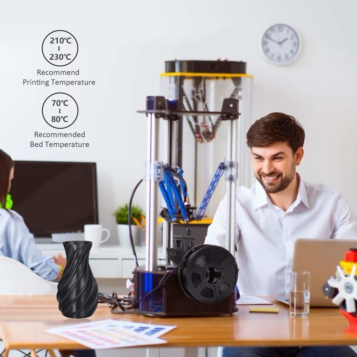 SUNLU 10KG PETG 3D Printer Filament 1.75mm PETG 1KG/ROLL +/-0.02mm Multicolor