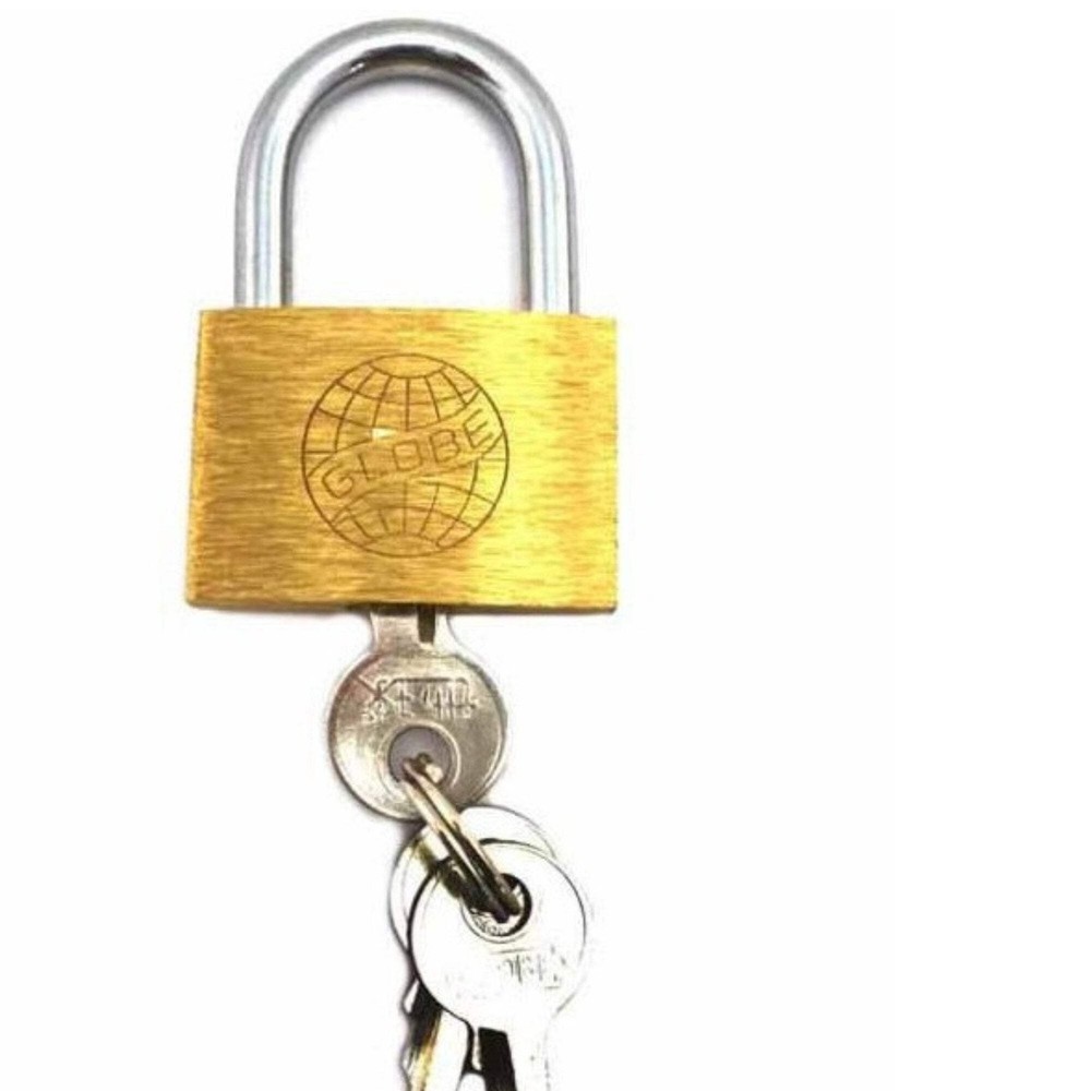Mini 1" Small Padlock with 3 Keys: 1 Pack