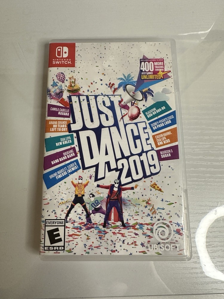 Just Dance 2019 Nintendo Switch Empty Game Case