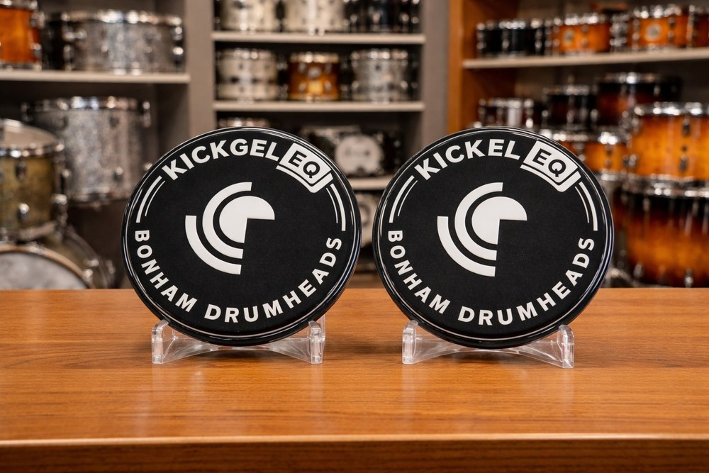 2x Bass Drum EQ Patches Blast Impact Discs Kick Patch Head Saver Click Patch