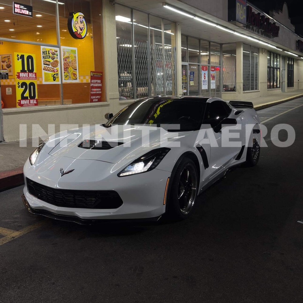 CORVETTE 14-19 FRONT/REAR SMOKED LED SIDE MARKERS